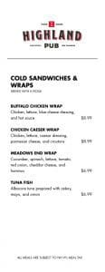 Cold-Sandwiches-Menu